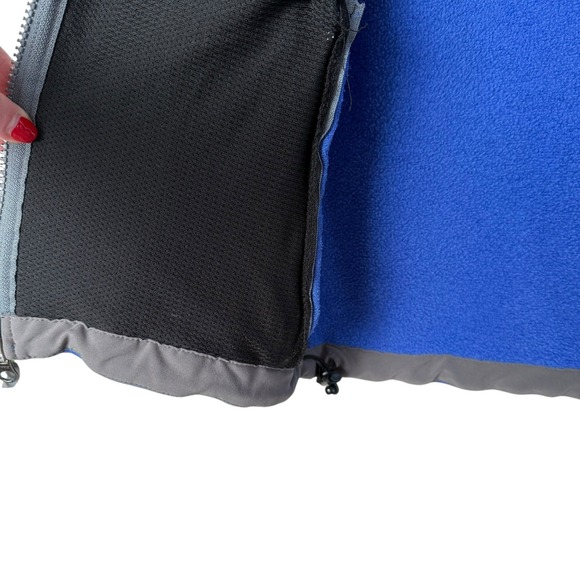 Peter Millar Element Warmth Mens Blue Fleece Vest Full Zip Size M - Picture 7 of 9